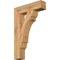 Ekena Millwork Olympic Block Smooth Bracket, Western Red Cedar, 3 1/2"W x 16"D x 24"H BKT04X16X24OLY05SWR - alternate 1